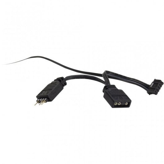 Inter-Tech Argus RS-041 RVB Ventilateur 120 mm Noir