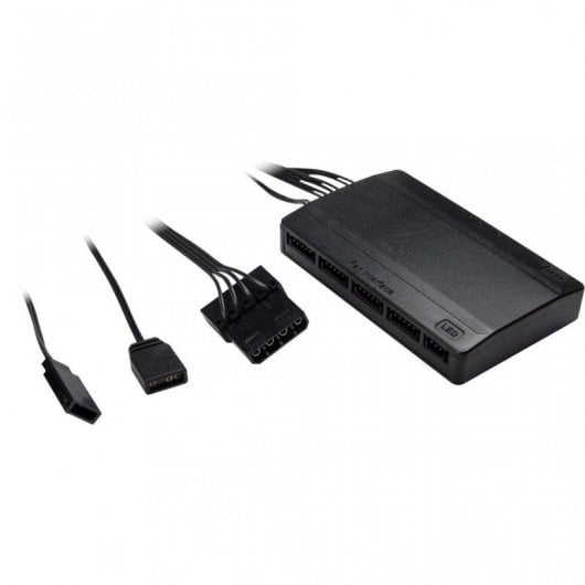Inter-Tech Argus RS-06 RGB Pack 3 Ventilateurs 120 mm