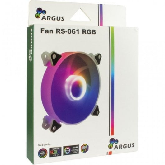 Ventilateur Inter-Tech Argus RS-061 RVB 120 mm