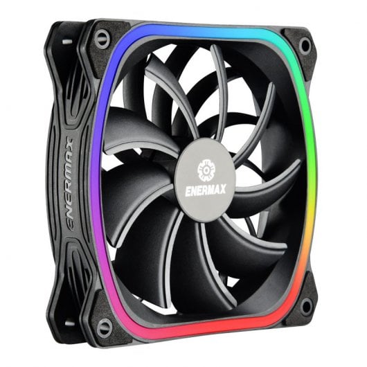 Ventilateur Enermax SquA RGB 120 mm Noir