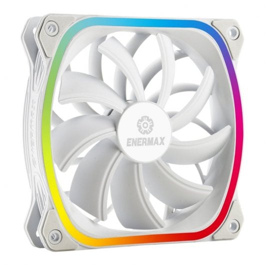 Ventilateur Enermax SquA RGB 120 mm Blanc