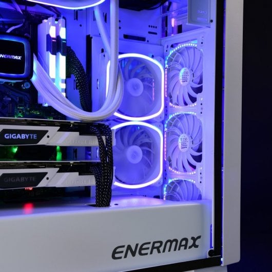 Ventilateur Enermax SquA RGB 120 mm Blanc
