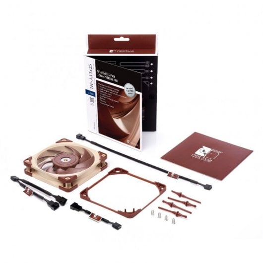 Noctua NF-A12x25 Boitier PC Ventilateur 12 cm Beige, Marron