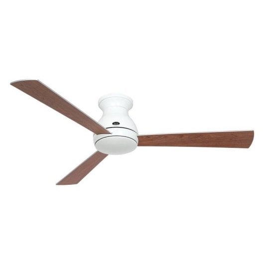 Deckenventilator CasaFan Eco Pallas 142 WE-SI/KI Flachmotor Licht Fernbedienung 27W