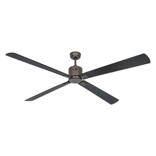 Deckenventilator CasaFan Eco Neo III BZ-SW/TK Bronze Schwarz/Teca 180cm 28W Fernbedienung