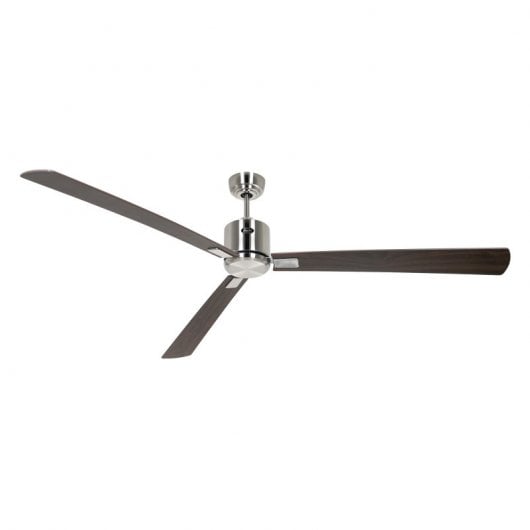 CasaFan Eco Neo III BN-NB/KI Deckenventilator mit Motorlichtsteuerung und umkehrbaren Flügeln, 28 W