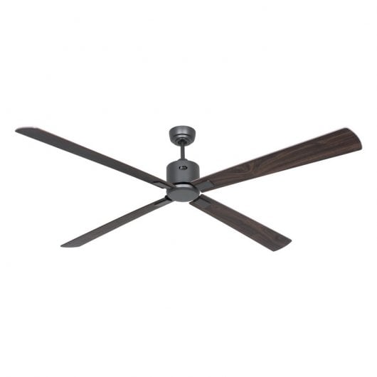 CasaFan Eco Neo III BG-NB/KI Deckenventilator mit Motorlichtsteuerung und umkehrbaren Flügeln 28 W