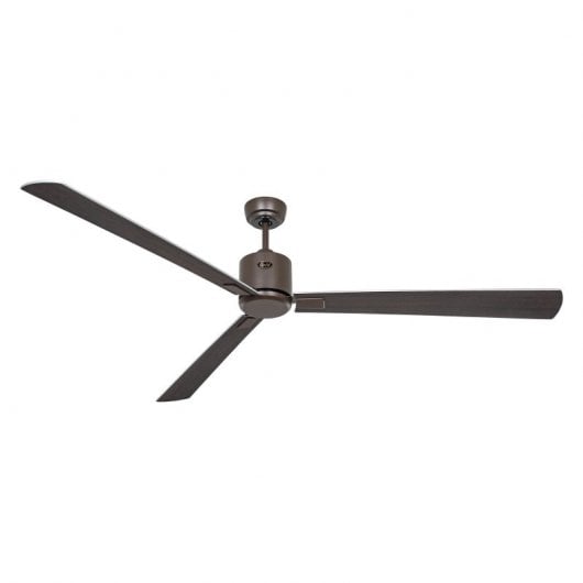 CasaFan Eco Neo III BZ-WN/SI Deckenventilator mit Motorlichtsteuerung und umkehrbaren Flügeln 28 W