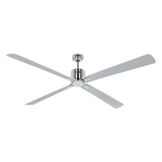 Deckenventilator CasaFan Eco Neo III CH-WE/LG 28W Chrom Fernbedienung Licht