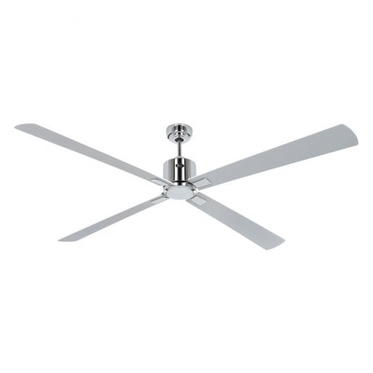 CasaFan Eco Neo III CH-WE/LG Deckenventilator mit Motorlichtsteuerung und umkehrbaren Flügeln, 28 W