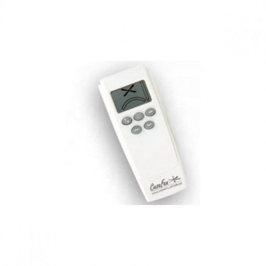 CasaFan Eco Aviatos 132 BG-NB Deckenventilator mit Gleichstrommotor, Licht und Steuerung, 24 W, Walnuss/Basaltgrau