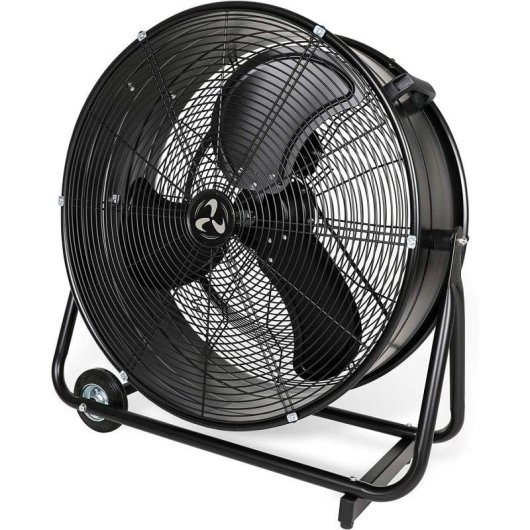 Ventilador CasaFan DF 600 Eco SL 123W Preto IP54 60cm 3 Velocidades