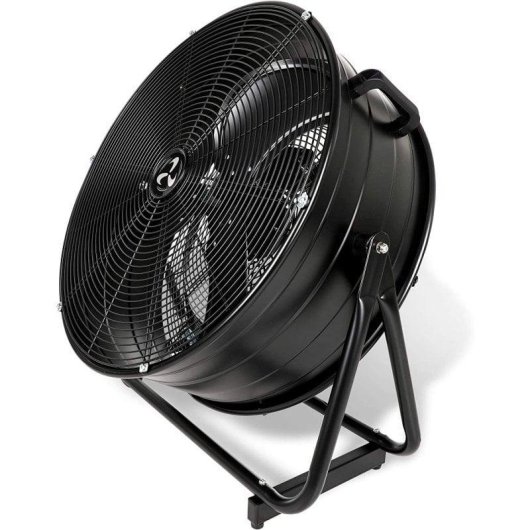 Ventilador CasaFan DF 600 Eco SL 123W Preto IP54 60cm 3 Velocidades