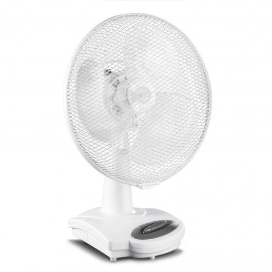 Ventilador de mesa CasaFan Greyhound TV 36-SL 35W branco 3 velocidades
