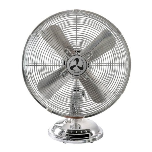 Ventilador CasaFan Tradition TV 30 II CH 37W Cromado 3 Velocidades Mesa