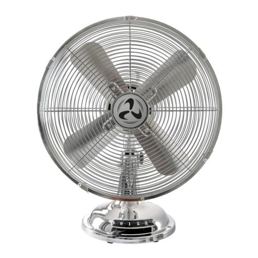 Ventilador CasaFan Tradition TV 30 II CH 37W Cromado 3 Velocidades Mesa