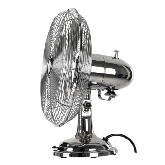 Ventilador CasaFan Tradition TV 30 II CH 37W Cromado 3 Velocidades Mesa