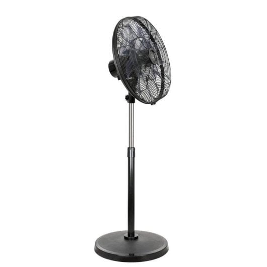 Ventilador de pé CasaFan Airos Eco Silent SW 90W Preto com controlo remoto