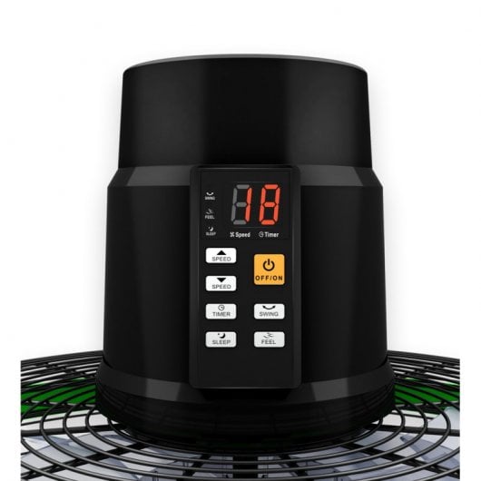 CasaFan Airos Eco Silent SW Standventilator mit Steuerung 90 W Schwarz