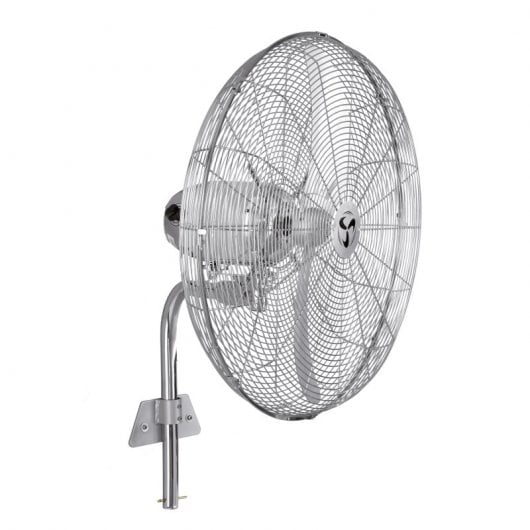 CasaFan WM2 Wall Eco Ventilatore da Parete 123W Acciaio Cromato