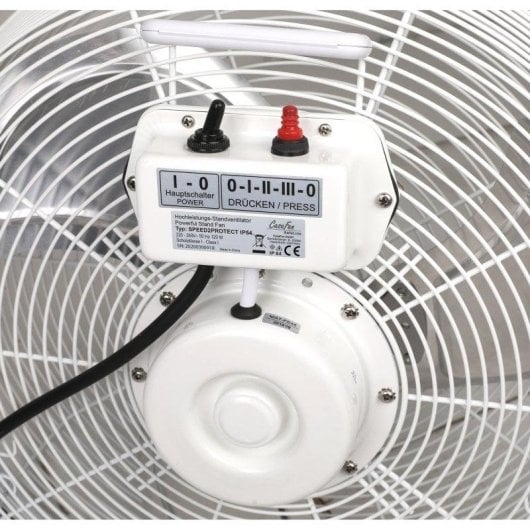 Ventilateur CasaFan Speed2Protect SL 120W Blanc Acier Hauteur Réglable