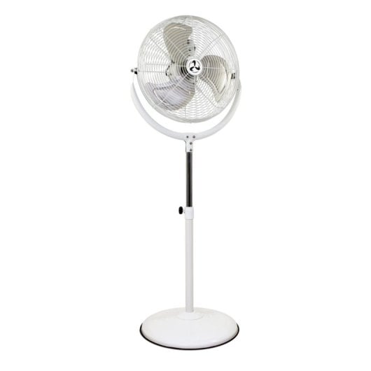 Ventilateur CasaFan Speed2Protect SL 120W Blanc Acier Hauteur Réglable