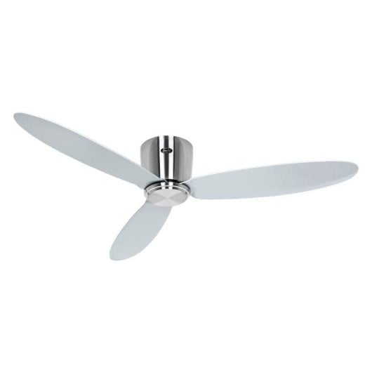 Deckenventilator CasaFan Eco Plano II 132 BN-SI 29W Fernbedienung Grau