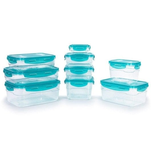 Recipiente Ibili Perfect Tritan 2L Turquesa Hermético Tritán