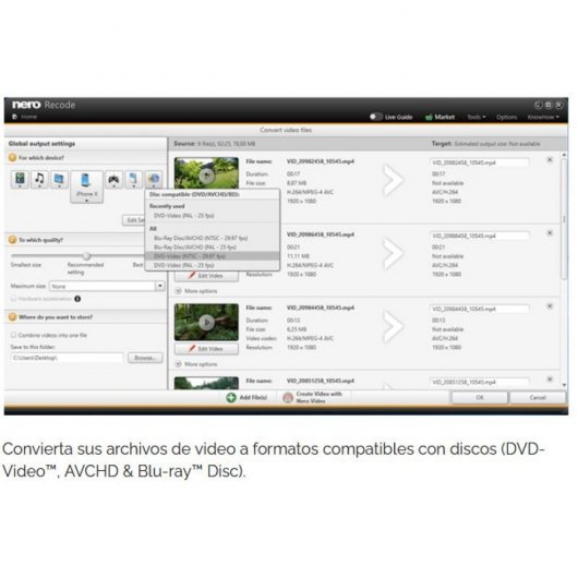 Nero Recode 1 PC Descarga Digital