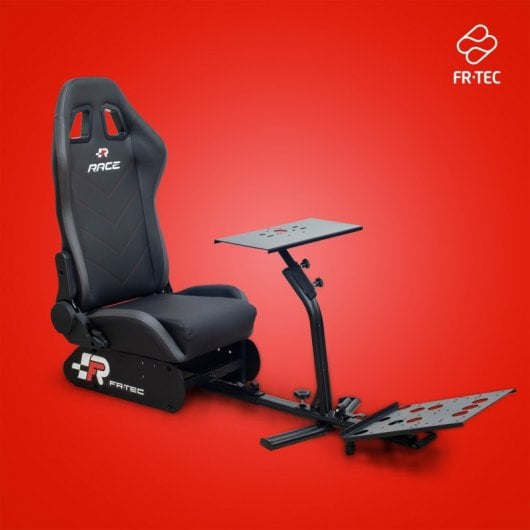 FR-TEC Rennsitz für Fahrsimulator Schwarz