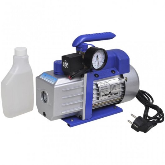 Vidaxl Cámara De Vacío Con Bomba De Una Etapa 3,7 L