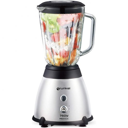 Grunkel Pro Inox Liquidificador 750W 1.5L Aço Inoxidável