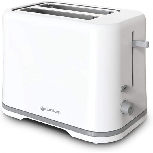 Grunkel TSB-EASYTOAST Tostador 2 Ranuras 870W Blanco