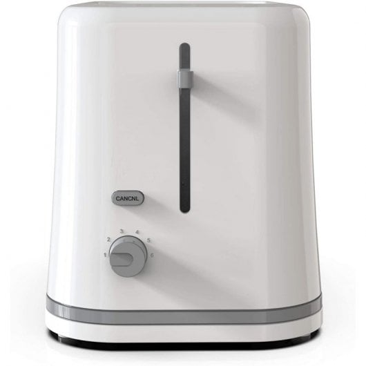 Grunkel TSB-EASYTOAST Tostador 2 Ranuras 870W Blanco
