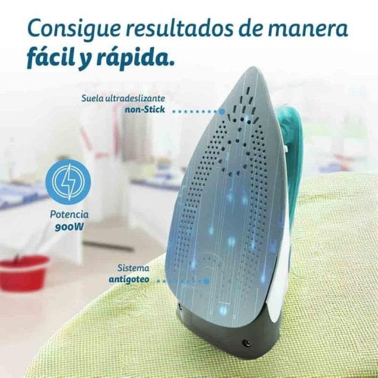 Reisebügeleisen Grunkel PLV-900 900W Wassertank 75ml klappbares Griff rote