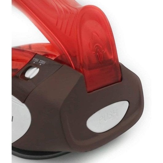 Reisebügeleisen Grunkel PLV-900 900W Wassertank 75ml klappbares Griff rote