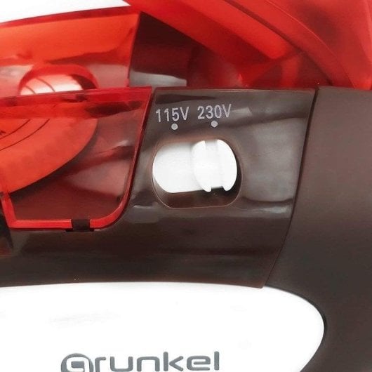 Reisebügeleisen Grunkel PLV-900 900W Wassertank 75ml klappbares Griff rote