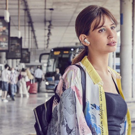Casque Bluetooth Energy Sistem Travel 6 ANC Blanc