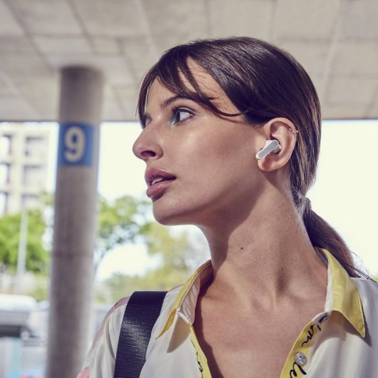 Casque Bluetooth Energy Sistem Travel 6 ANC Blanc