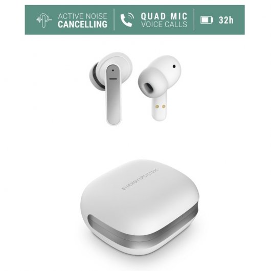 Casque Bluetooth Energy Sistem Travel 6 ANC Blanc