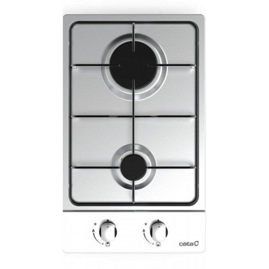 Plaque à gaz Cata GI 3002 X 2 brûleurs 30 cm Acier inoxydable