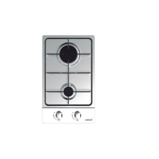 Plaque à gaz Cata GI 3002 X 2 brûleurs 30 cm Acier inoxydable