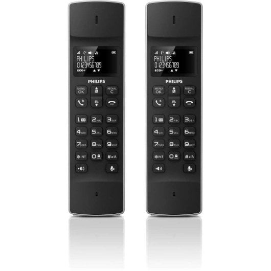 Philips M4502B/34 Telefones Sem Fios DECT Duo Preto