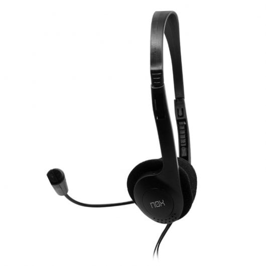 NOX Voice One Casque Stéréo avec Microphone Noir