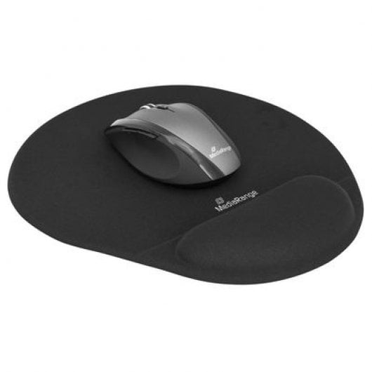 Mediarange MROS250 Alfombrilla Ergonómica Negra