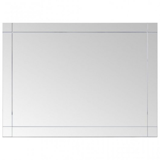Vidaxl Espejo De Pared Vidrio 60x50 Cm