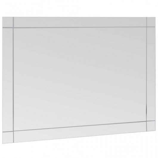 Vidaxl Espejo De Pared Vidrio 60x50 Cm