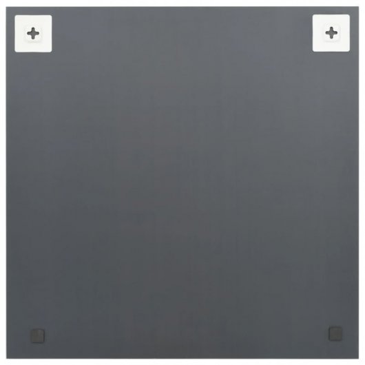 Vidaxl Espejo De Pared Con Luces Led Cuadrado De Vidrio Plata Plata-40x40