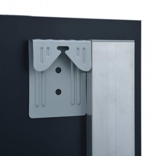 Vidaxl Espejo De Pared De Baño Con Led 100x60 Cm Plata Plata-100x60