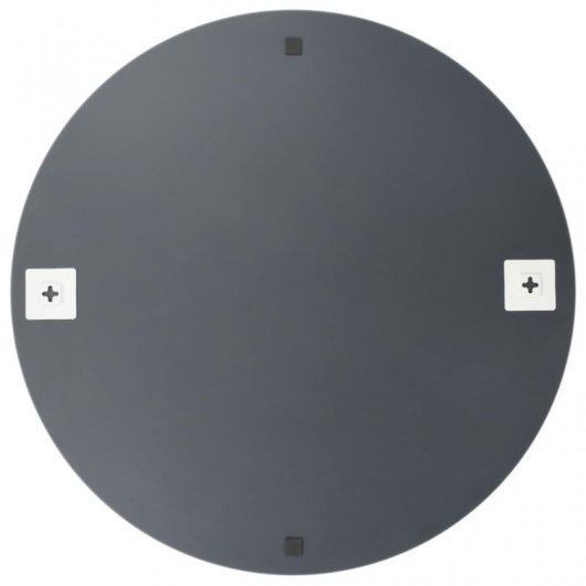 Vidaxl Espejo De Pared Redondo Vidrio 70 Cm